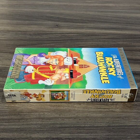 Vintage Sealed VHS The Adventures Of Rocky And Bullwinkle Vol 6 Canadian Gothic - Picture 7 of 15